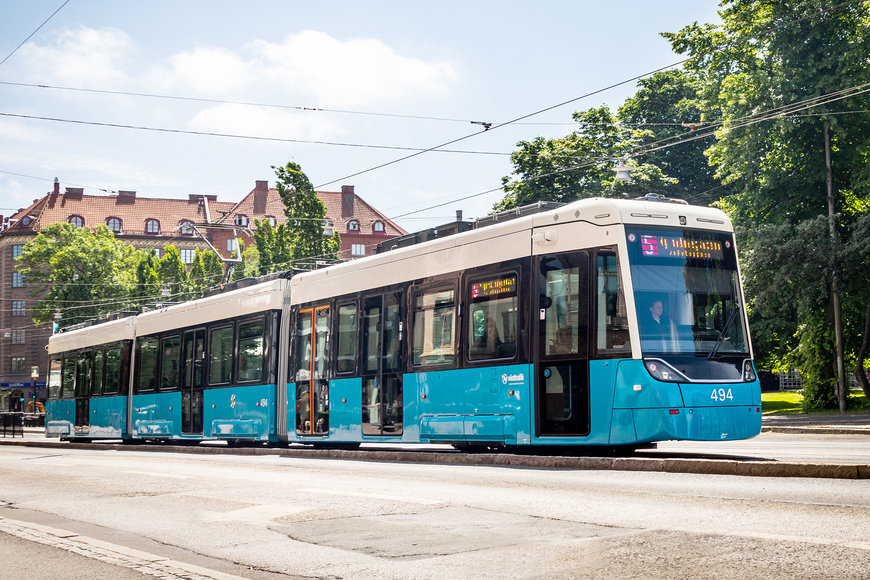Effiziente City-Mobilität: Knorr-Bremse stattet 40 weitere Straßenbahnen für Göteborg mit Systemen aus